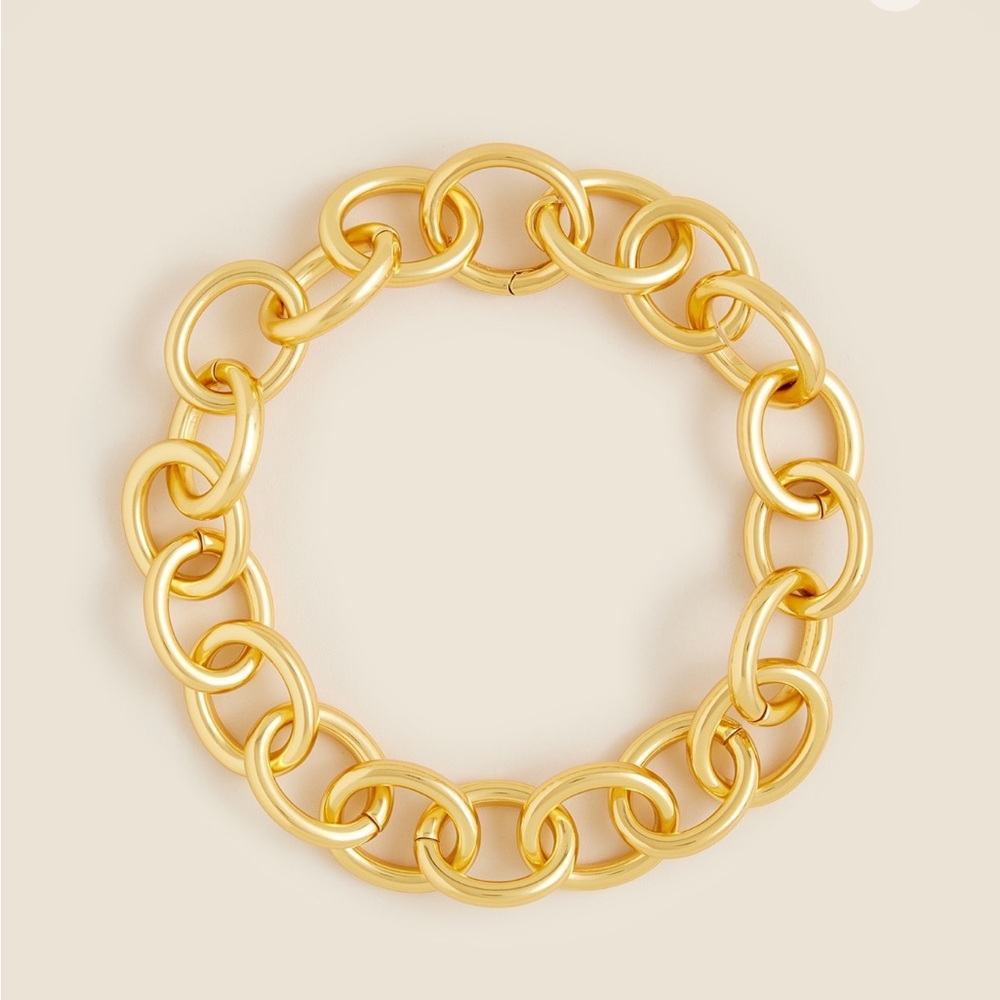 J. Crew Rounded Chainlink Necklace